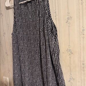 Black and White Sleeveless top